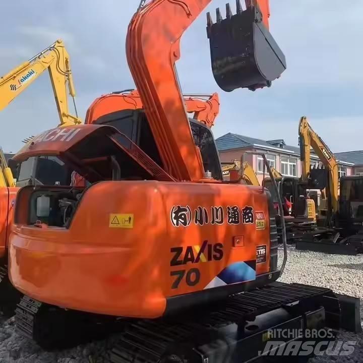 Hitachi ZX 70 Excavadoras sobre orugas