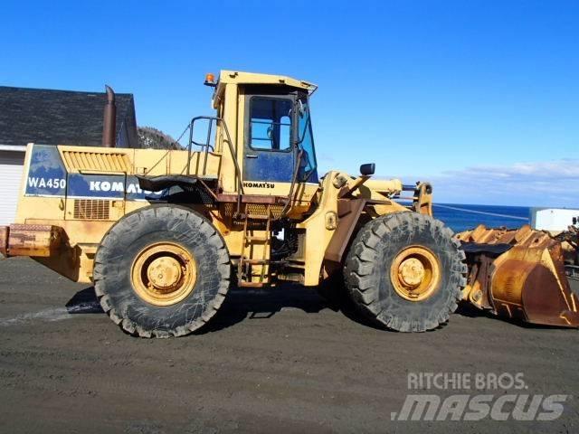 Komatsu WA 450 Cargadoras sobre ruedas