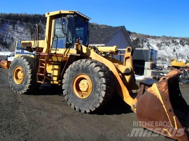 Komatsu WA 450 Cargadoras sobre ruedas