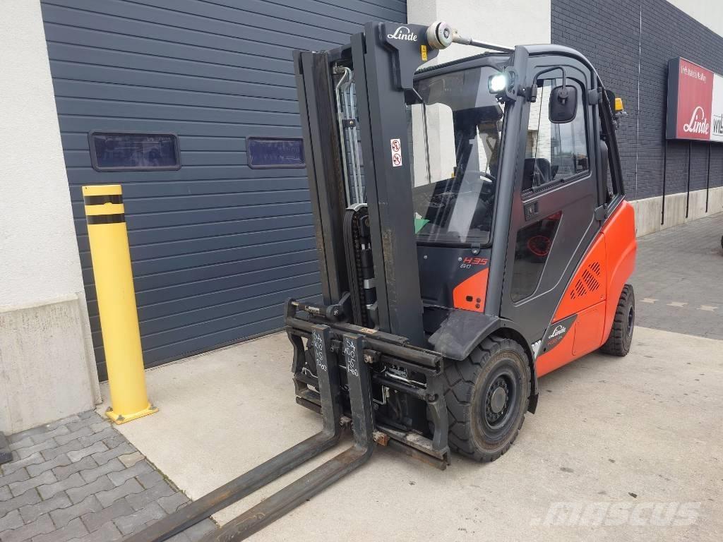 Linde H35T/393-02 Camiones LPG