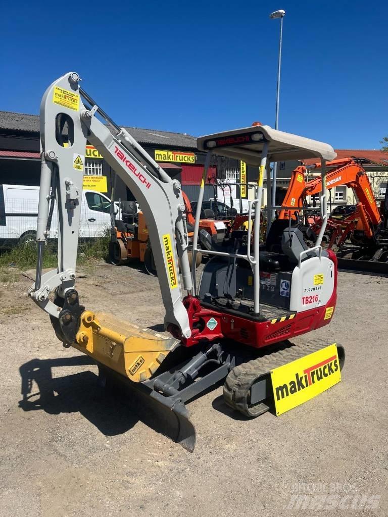 Takeuchi TB216 Miniexcavadoras