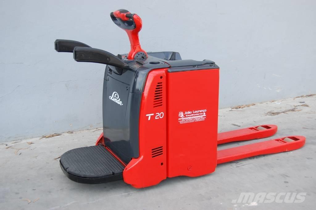 Linde T 20 AP Montacargas de baja elevación