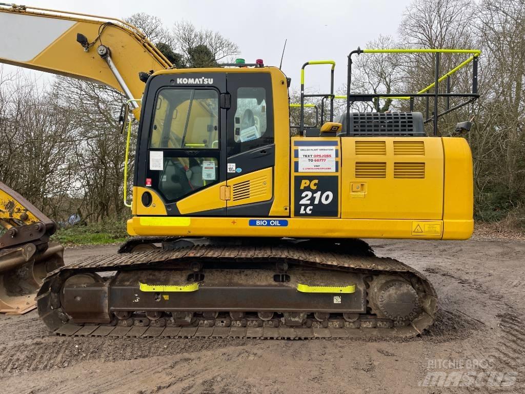 Komatsu PC 210 Excavadoras de largo alcance