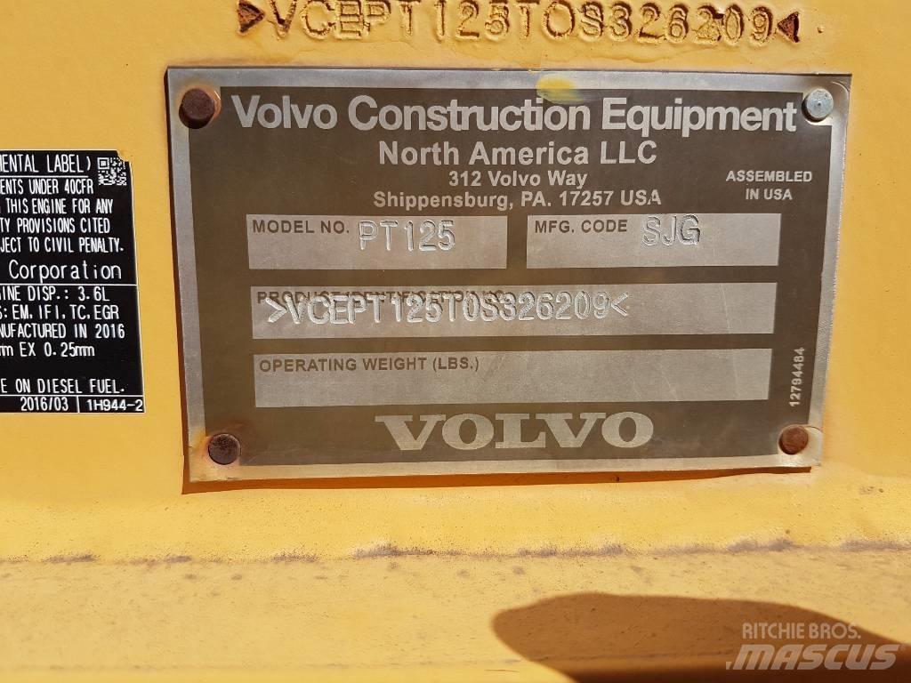 Volvo PT125 Rodillos sobre neumáticos