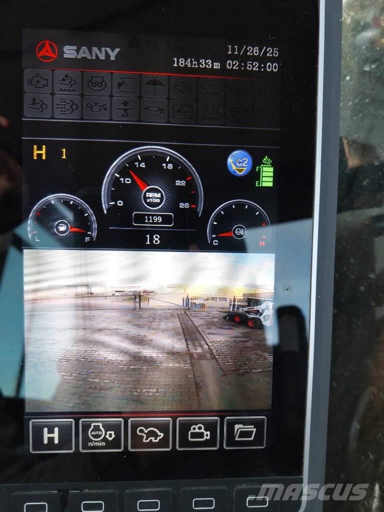 Sany SY155U Excavadoras sobre orugas