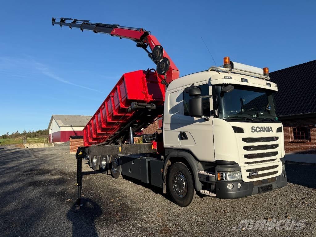 Scania G490 8x2 Camiones desmontables