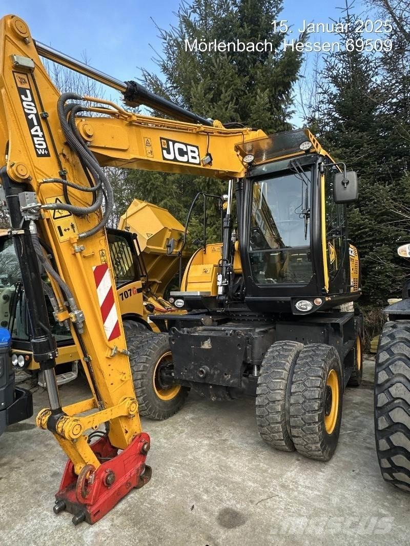 JCB JS145W PLUS Excavadoras de ruedas