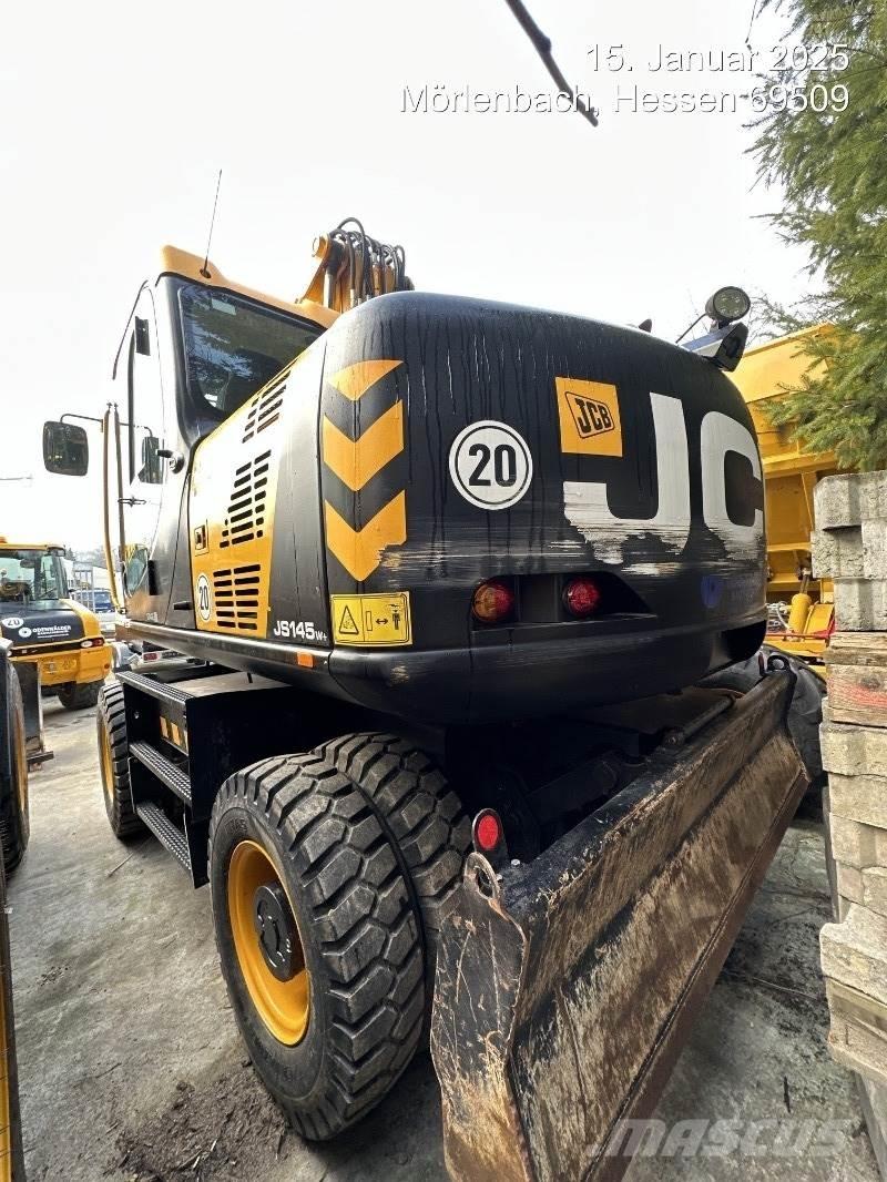 JCB JS145W PLUS Excavadoras de ruedas