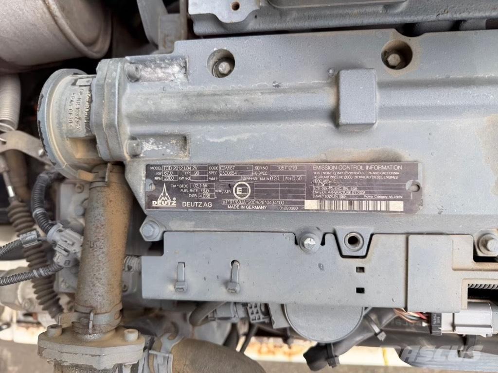 Terex TW 85 Excavadoras de ruedas