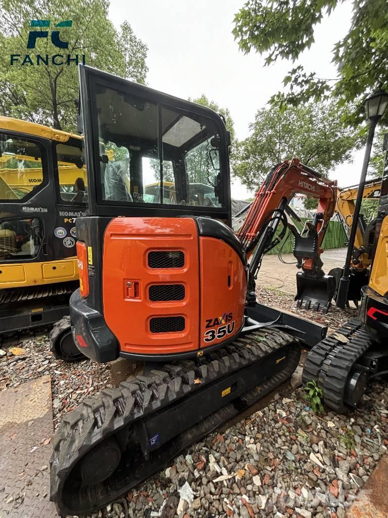 Hitachi ZX35 Excavadoras sobre orugas