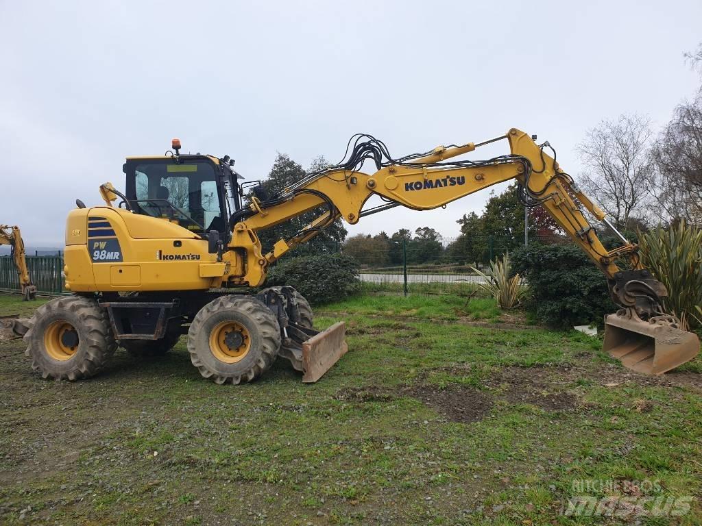 Komatsu PW98MR-10 Excavadoras de ruedas