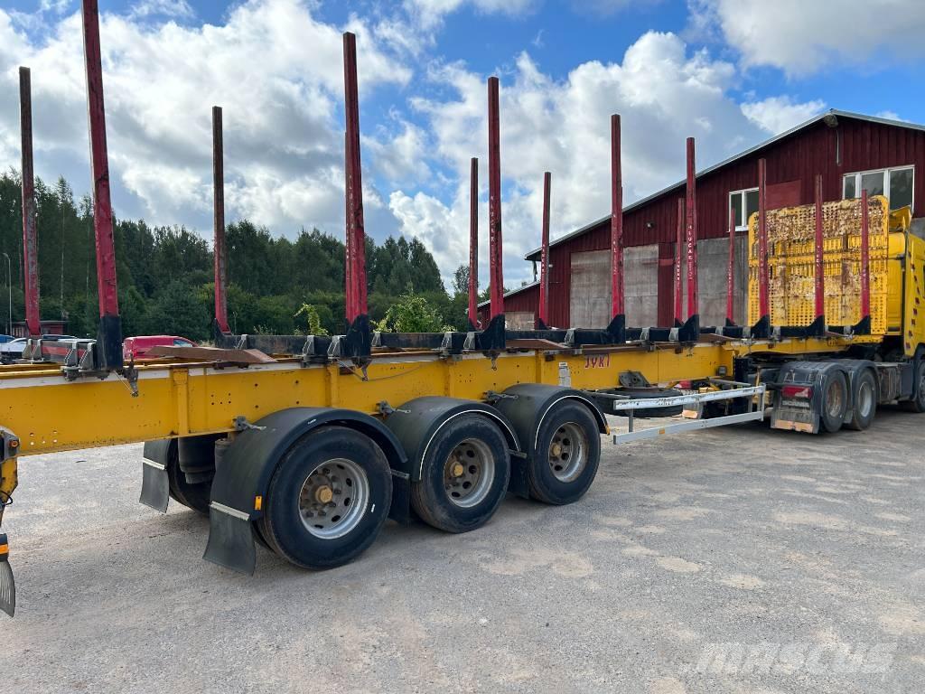 Jyki P31 TO Semirremolque de transporte de madera