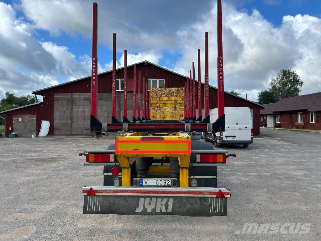 Jyki P31 TO Semirremolque de transporte de madera