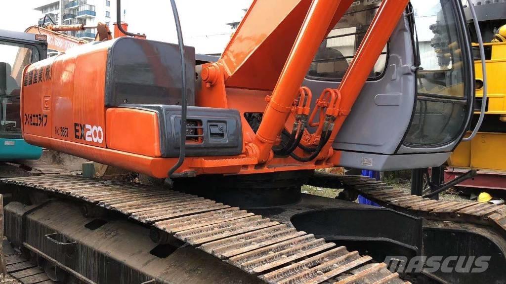 Hitachi ZX 200-5 Excavadoras sobre orugas