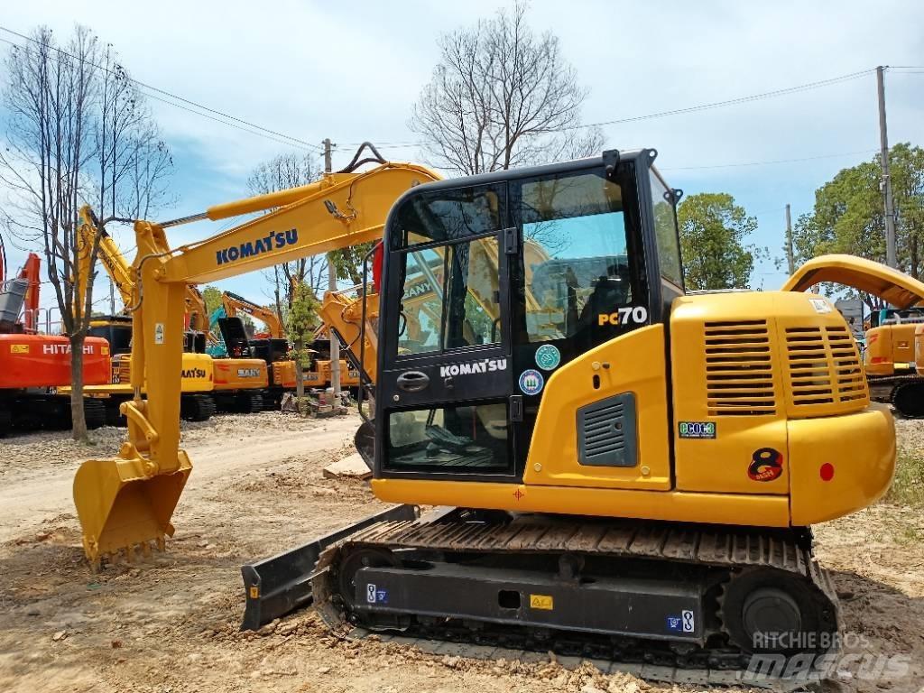 Komatsu PC 70 Excavadoras sobre orugas