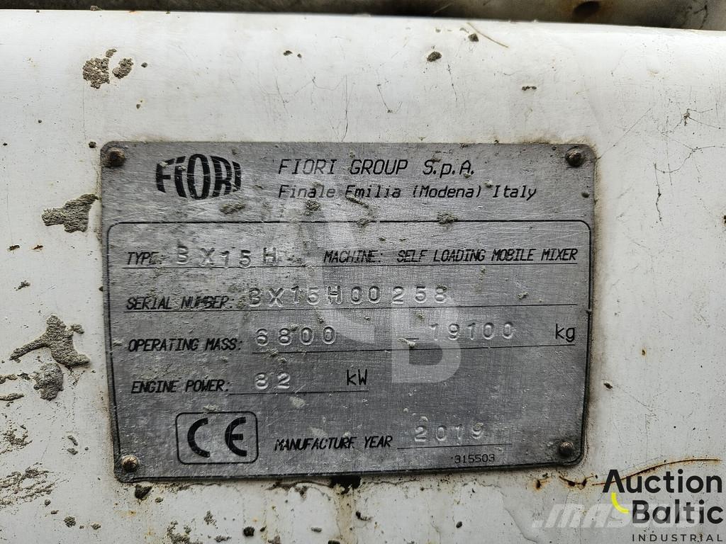 Fiori BX15H Camiones de concreto