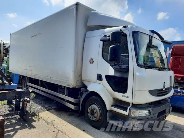 Renault MIDLUM 220 Camiones con caja de remolque