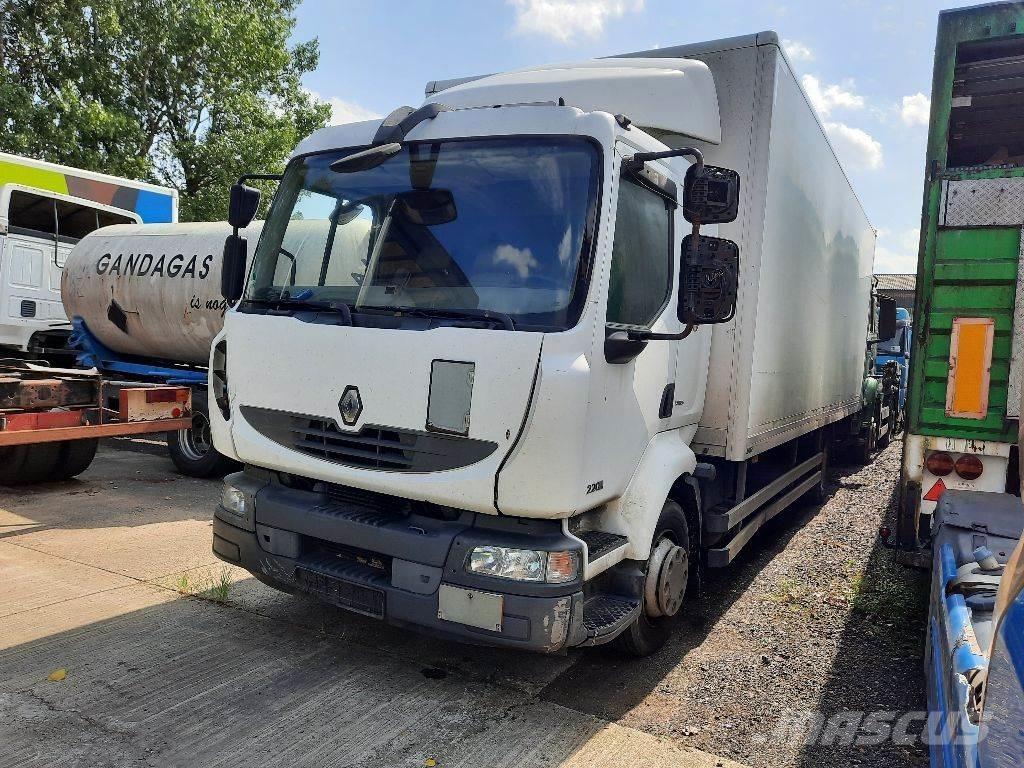 Renault MIDLUM 220 Camiones con caja de remolque