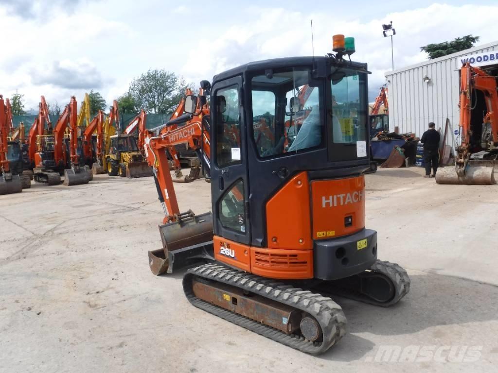 Hitachi ZX 26 U-6 Miniexcavadoras