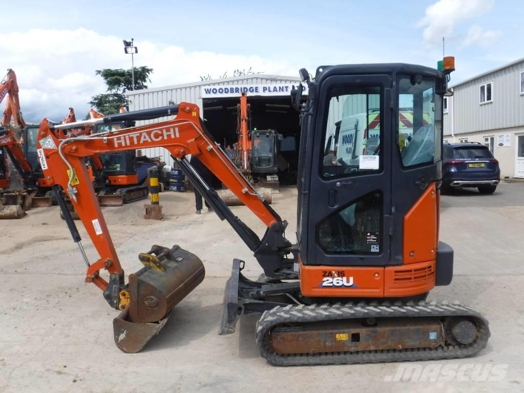 Hitachi ZX 26 U-6 Miniexcavadoras
