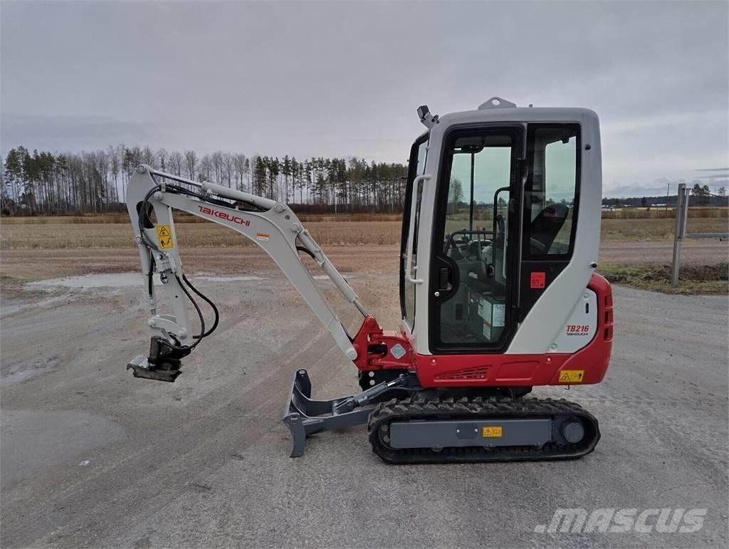 Takeuchi TB 216 Miniexcavadoras