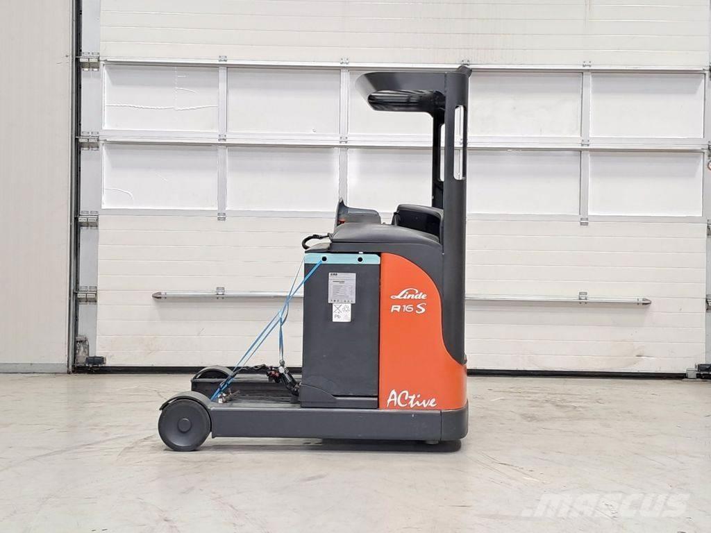 Linde R16S Montacargas de alcance de gran altura