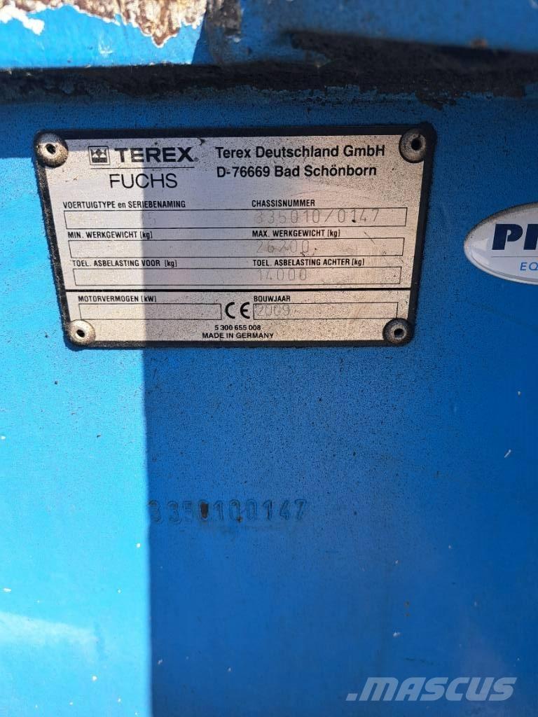 Fuchs MHL 335 Manejadores de residuos industriales