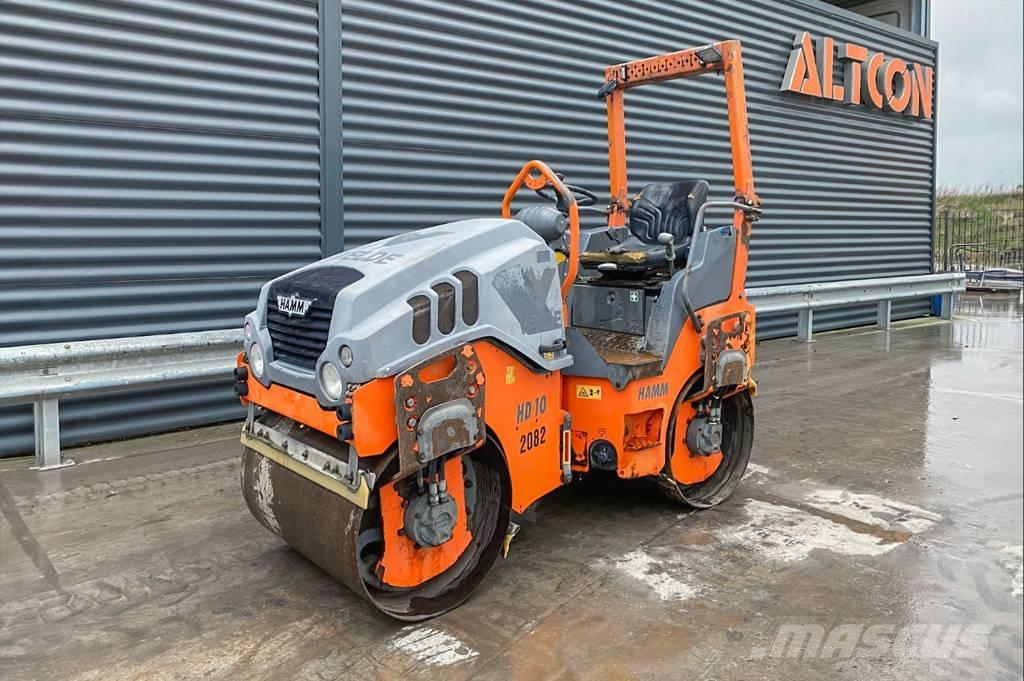 Hamm HD 10 VV Rodillos de doble tambor