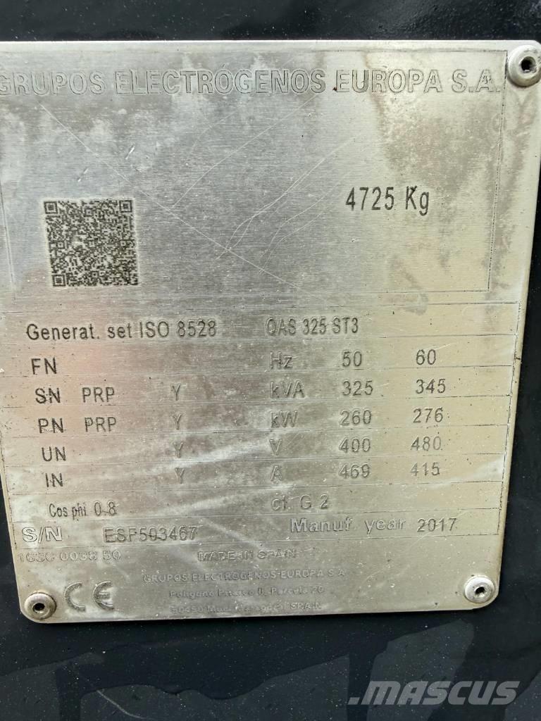 Atlas Copco QAS 325 Generadores diésel