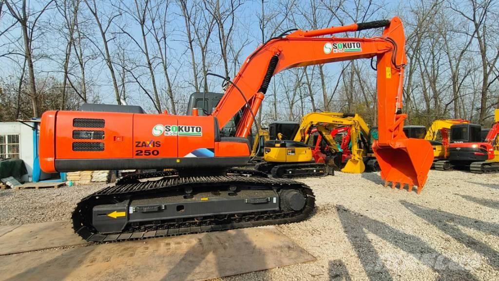Hitachi ZX 250 Excavadoras sobre orugas
