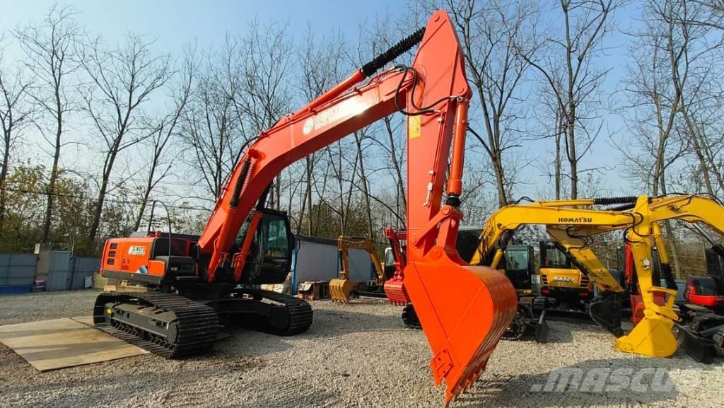Hitachi ZX 250 Excavadoras sobre orugas