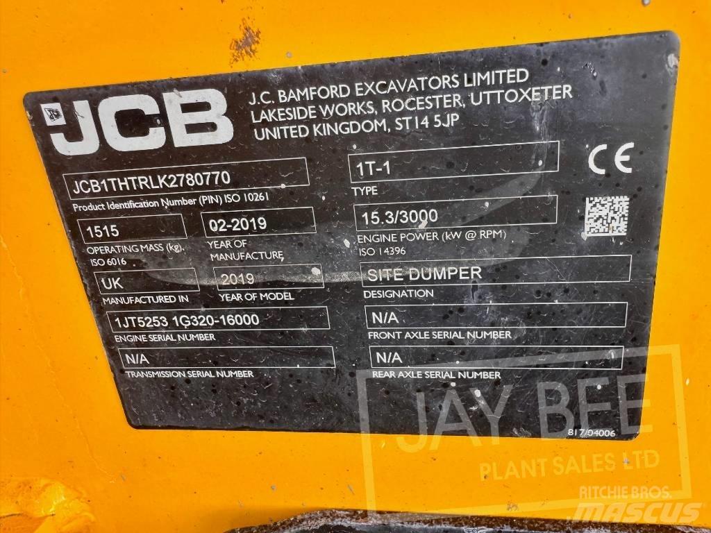 JCB 1 Ton Vehículos compactos de volteo