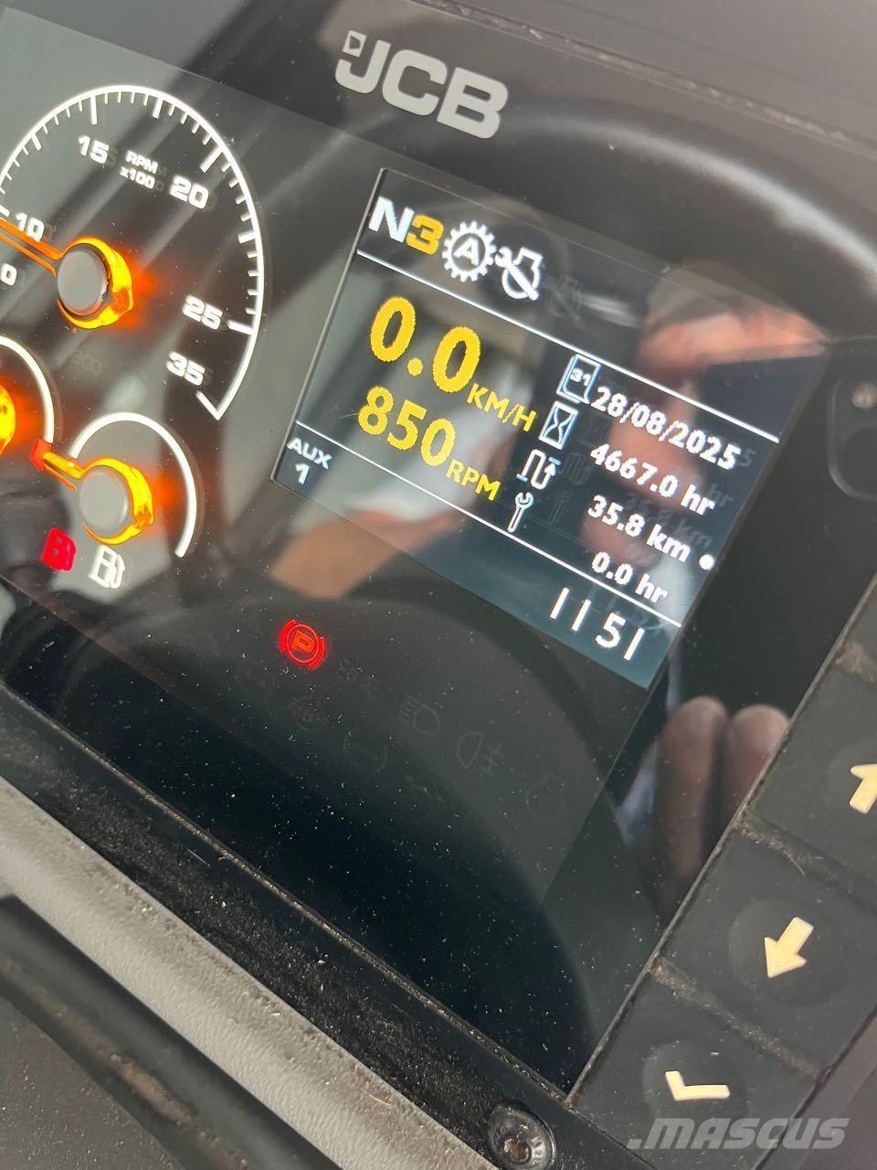 JCB TM 320 Agri Cargadoras sobre ruedas