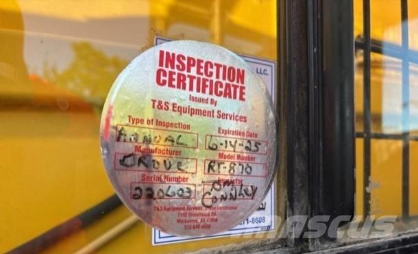 Grove RT 870 Grúas autopropulsadas