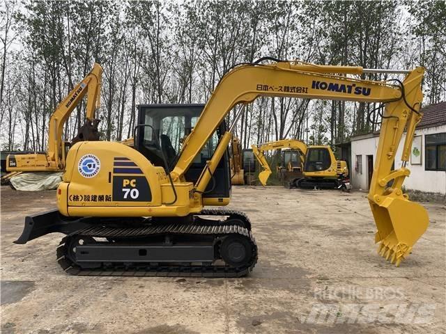 Komatsu PC 70 Excavadoras sobre orugas