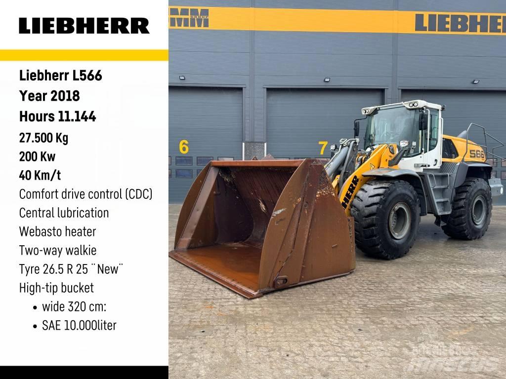 Liebherr L 566 Cargadoras sobre ruedas