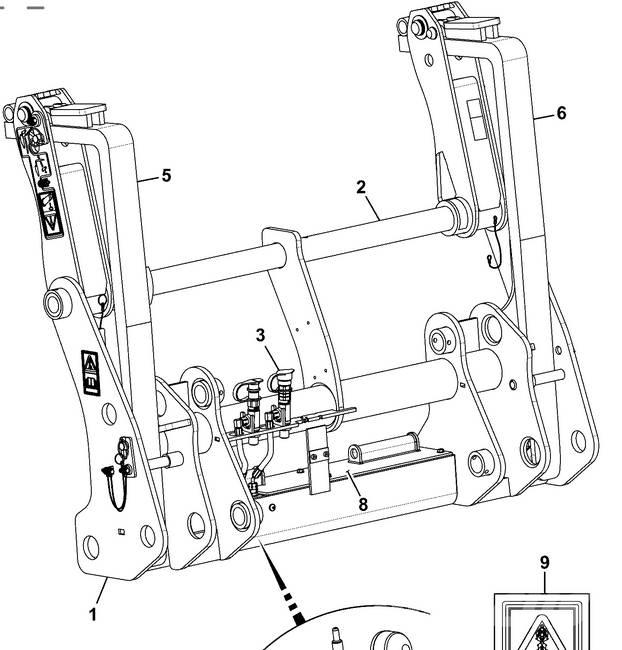 JCB 4 CX Conectores rápidos