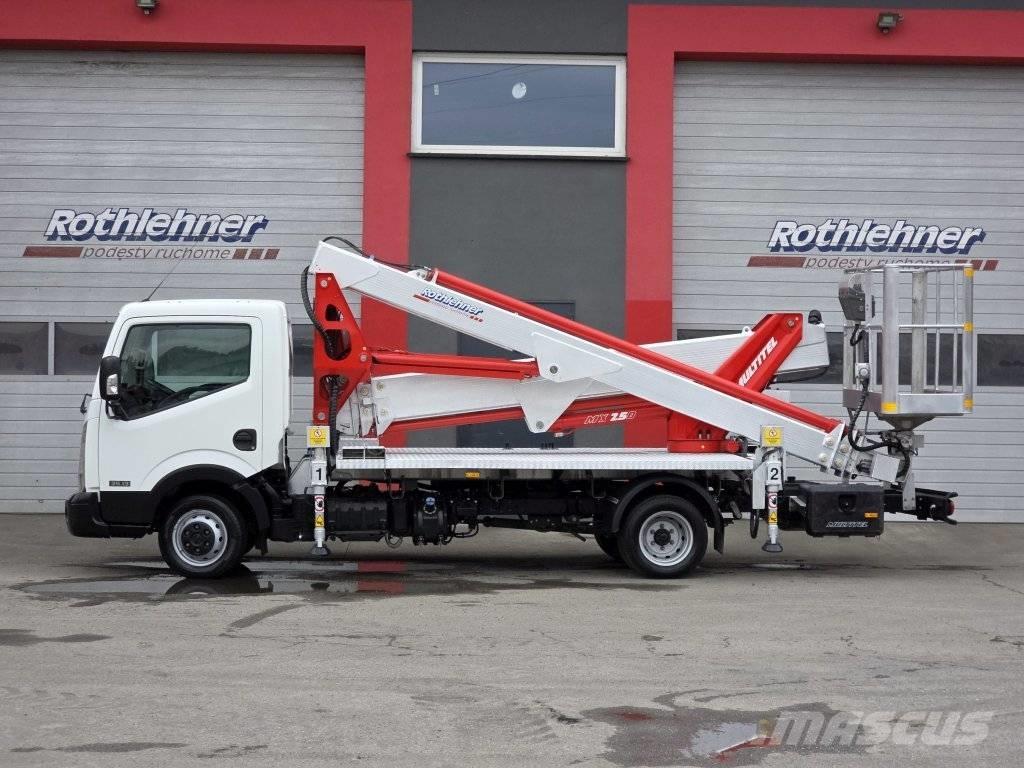 Multitel MX 250 Plataformas con brazo de elevación manual