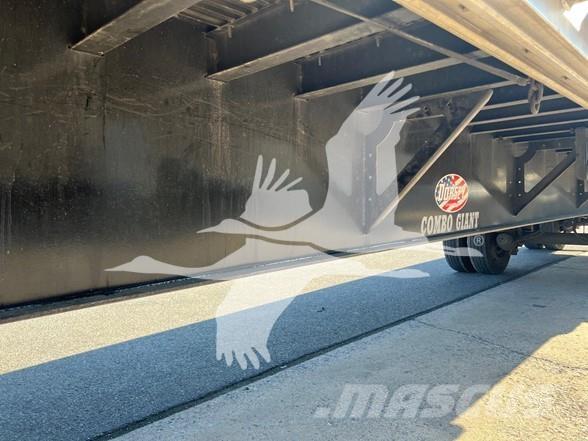 Dorsey COMBO FLAT Semirremolques de plataformas planas/laterales abatibles