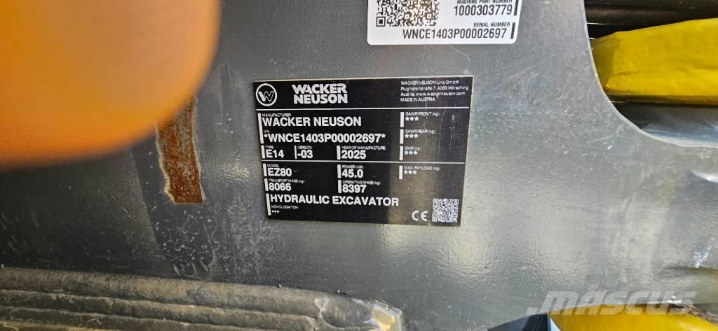 Wacker Neuson EZ 80 Excavadoras 7t - 12t