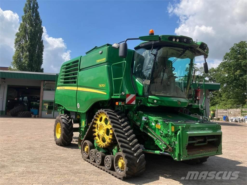 John Deere T670 Cosechadoras combinadas