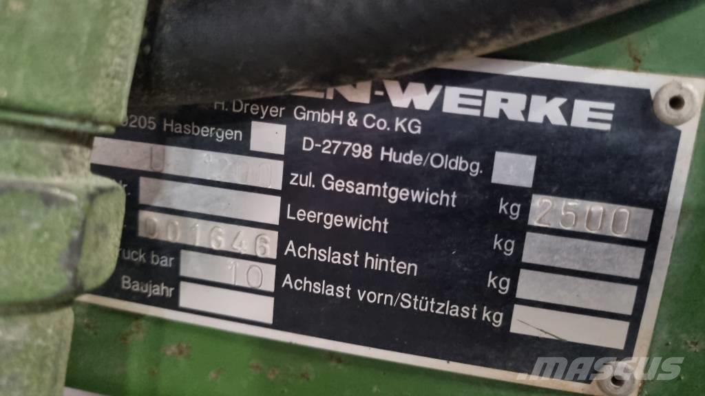 Amazone UF 1200 Sulfatadoras