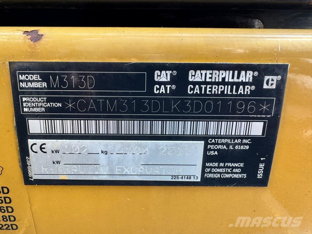 CAT M313D - CE Excavadoras de ruedas