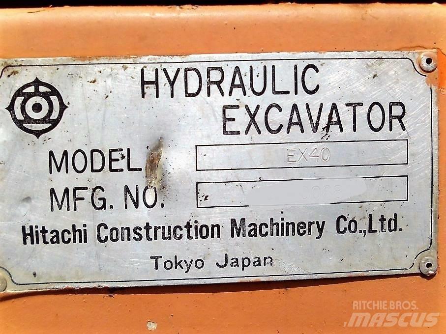 Hitachi EX 40 Miniexcavadoras