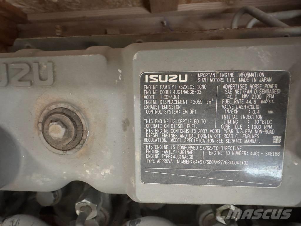 Isuzu CC-4JG1 ENGINE Motores