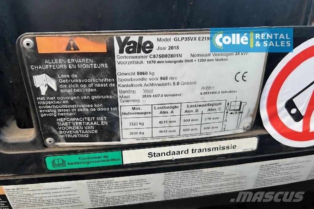 Yale GLP 35 VX | 2015 Camiones LPG