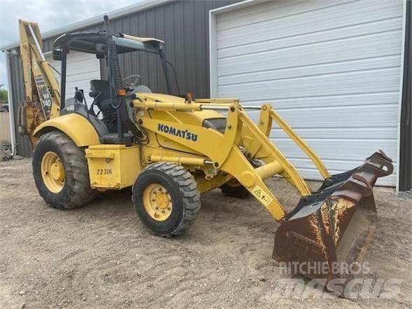 Komatsu WB140 Retrocargadoras