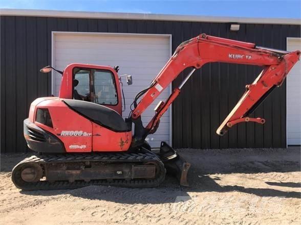Kubota KX080-4 Excavadoras sobre orugas
