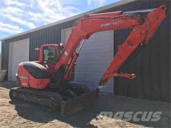 Kubota KX080-4 Excavadoras sobre orugas