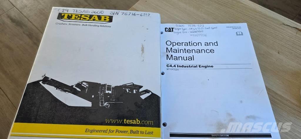 Tesab TS3600 Machacadoras